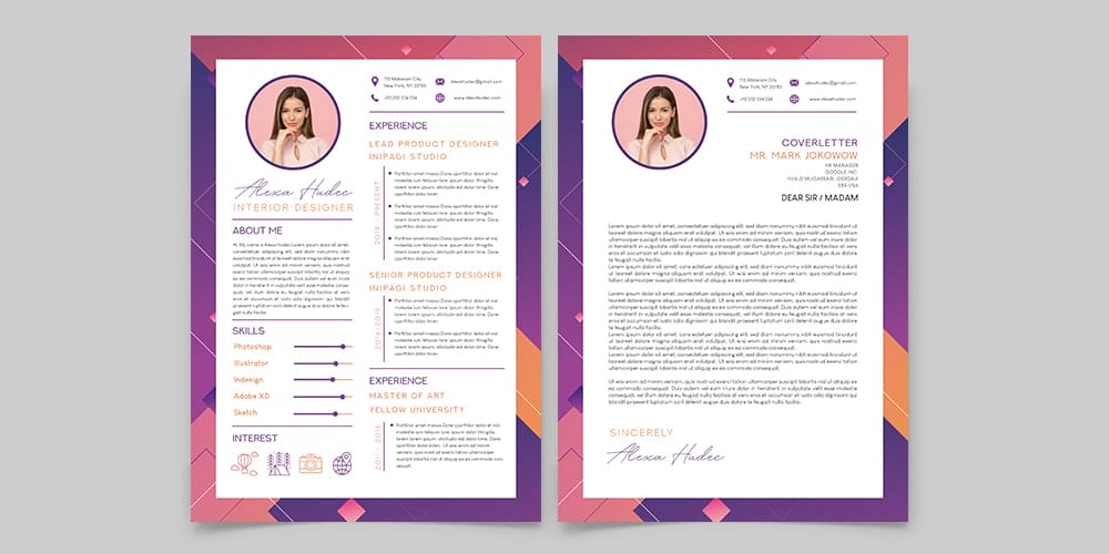 Free CV Resume Template