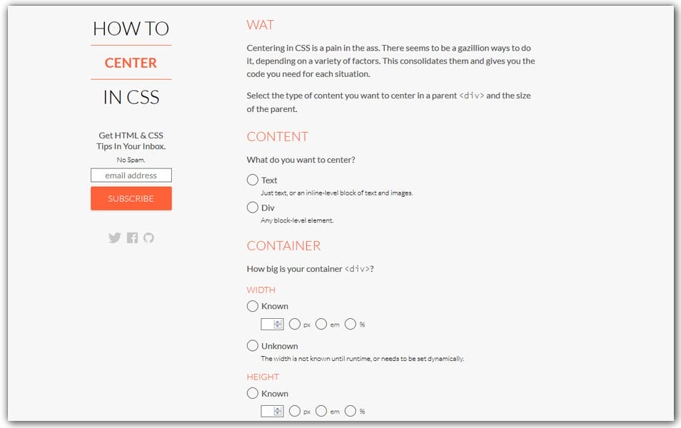 How to Center in CSS