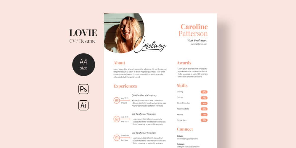 Lovie Resume Template