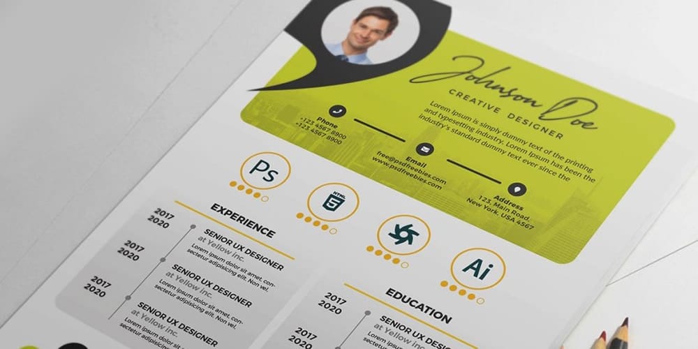 Minimalist Curriculum Vitae Template