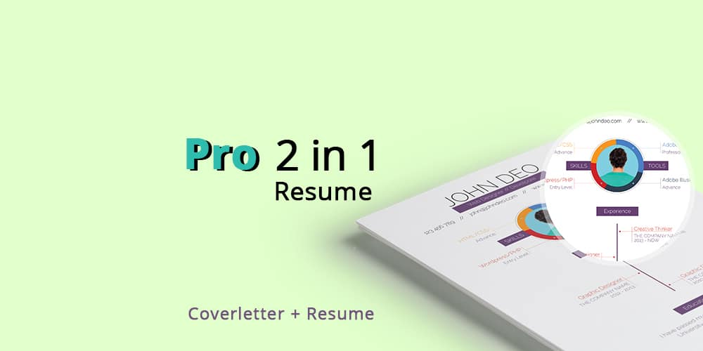 Pro 2 In 1 Resume Template
