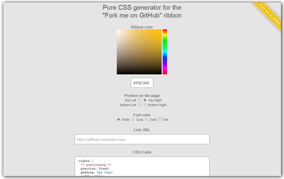 The Ultimate Collection Of CSS Generators » CSS Author