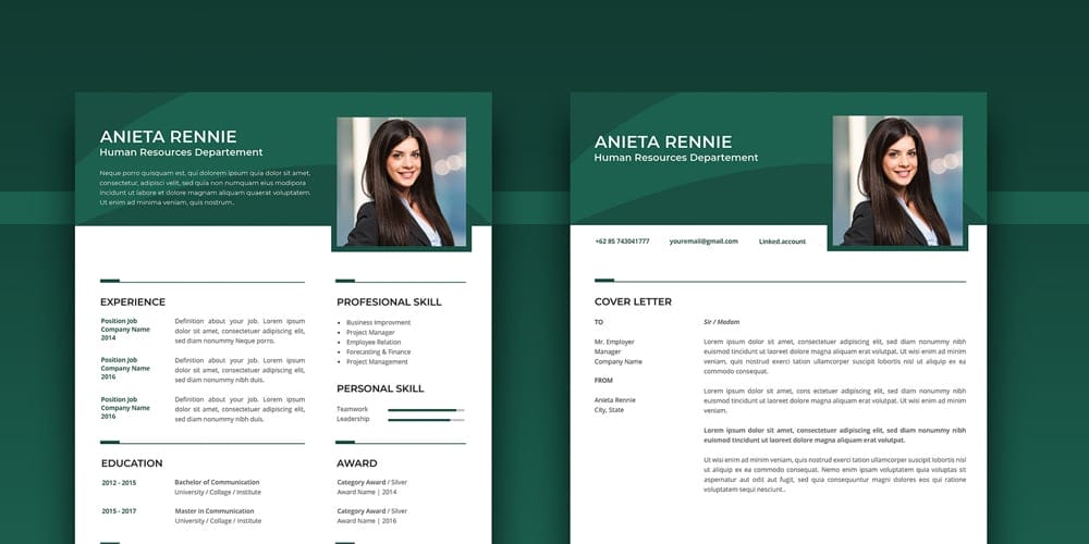 Resume and Cover Letter Template