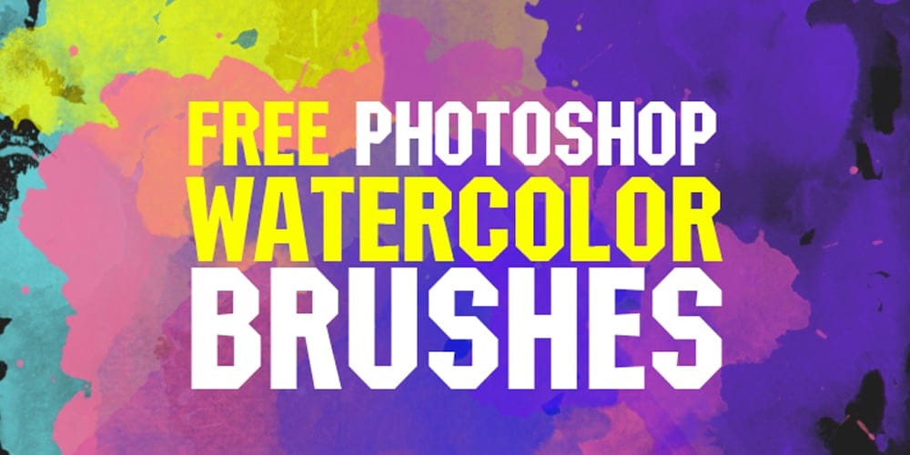 Watercolor Brushes Photoshop