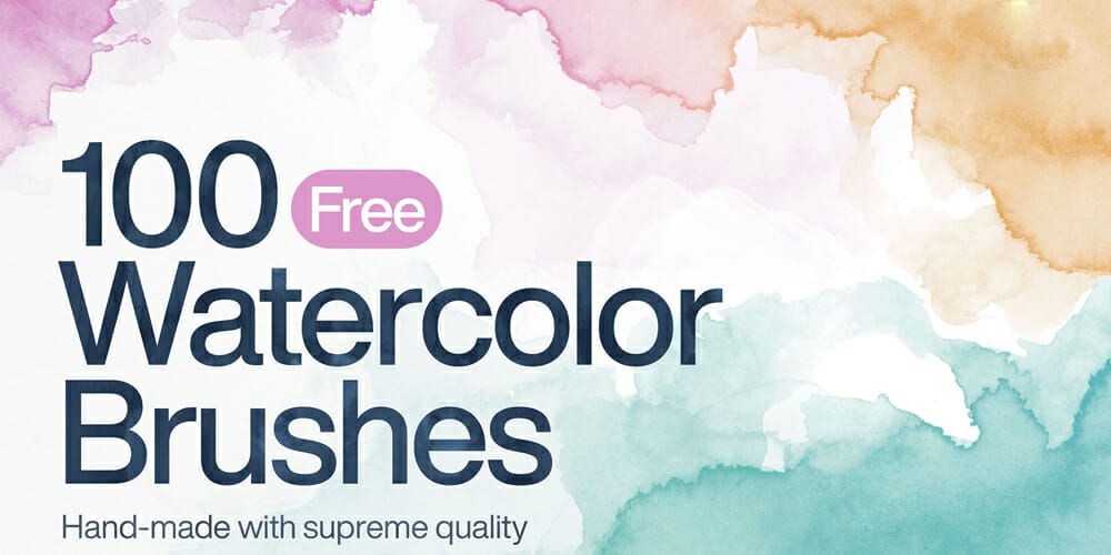 Watercolor Photoshop Brushes