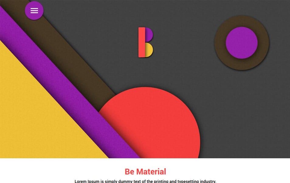 50+ Best Free Material Design HTML5 Templates » CSS Author