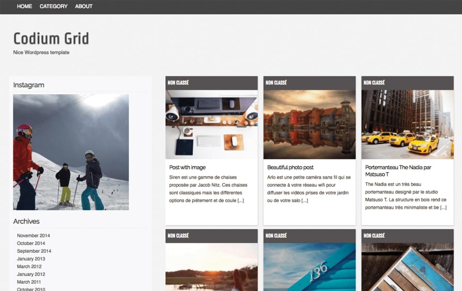 25+ Best Free Masonry Grid Style WordPress Themes 2022 34 Codium Grid
