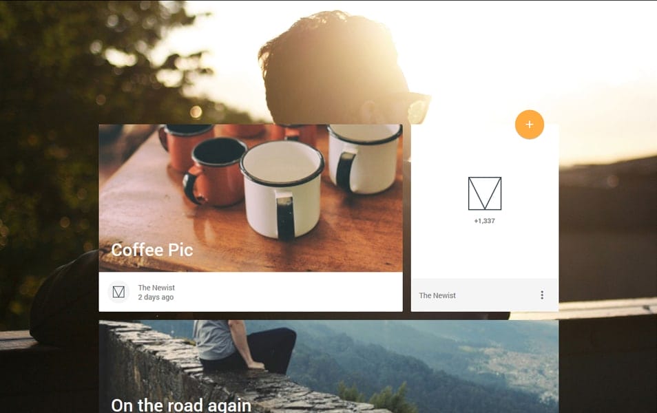 Material Design Blog Template