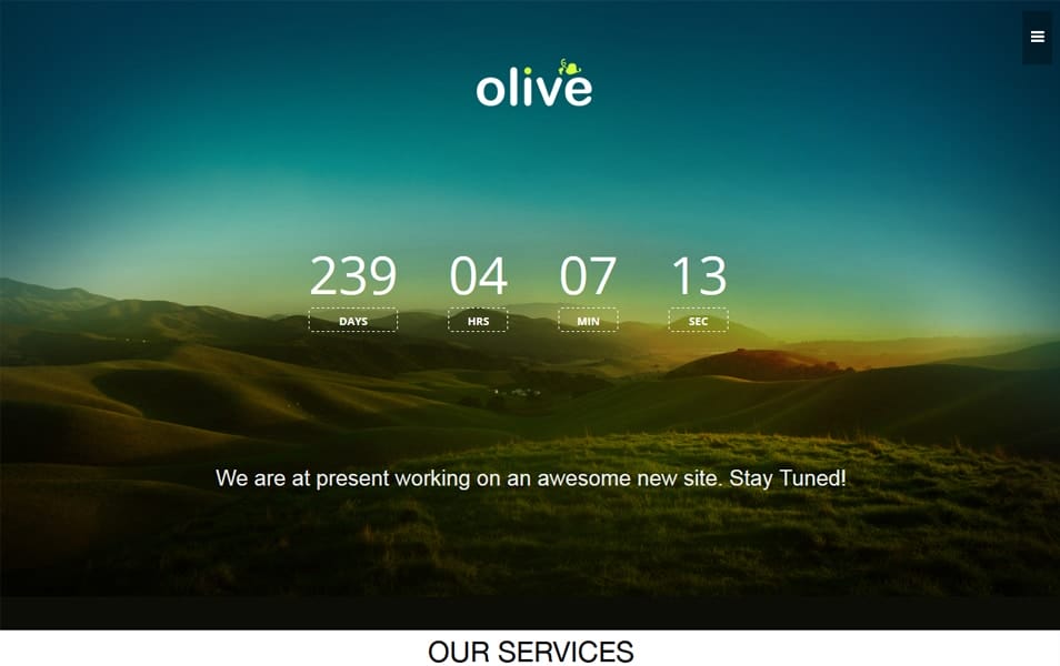 Material Design Coming Soon Template