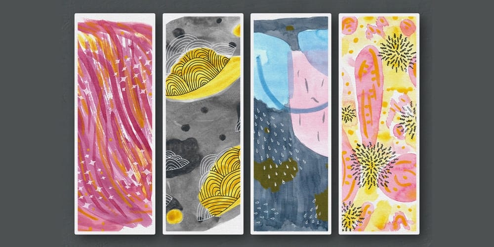 Abstract Watercolor Textures