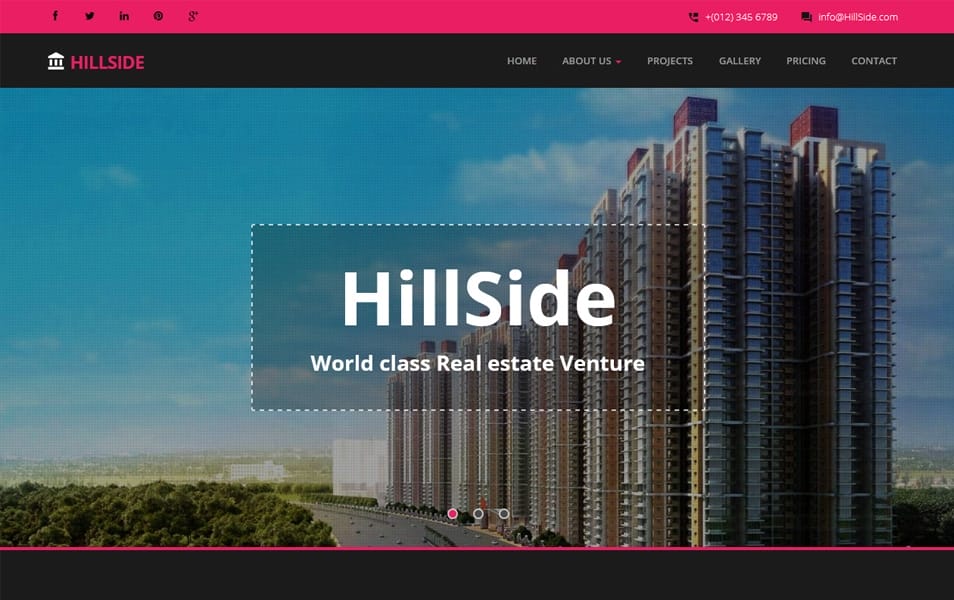 Hillside Real-estate Bootstrap Responsive Web Template