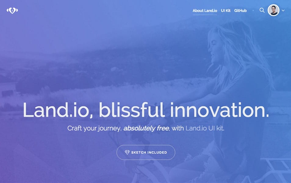 Landio Theme for Grav