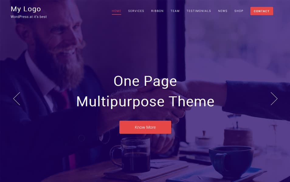 One Page Multipurpose