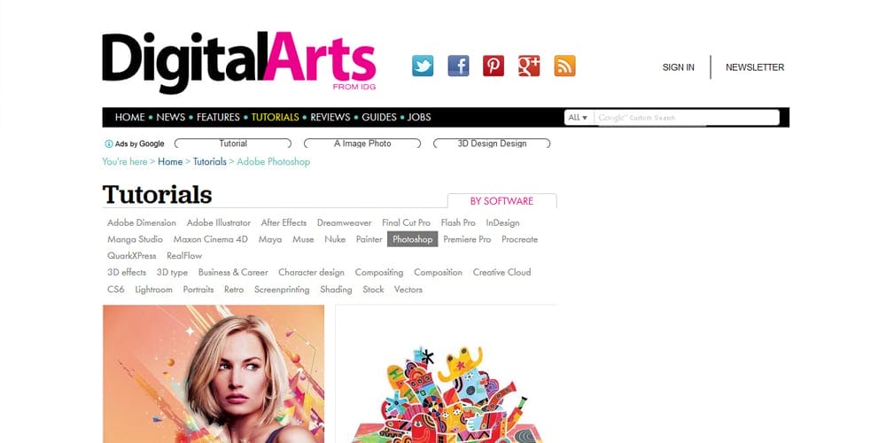 Best Places for Photoshop Tutorials 4 Digital Arts Online
