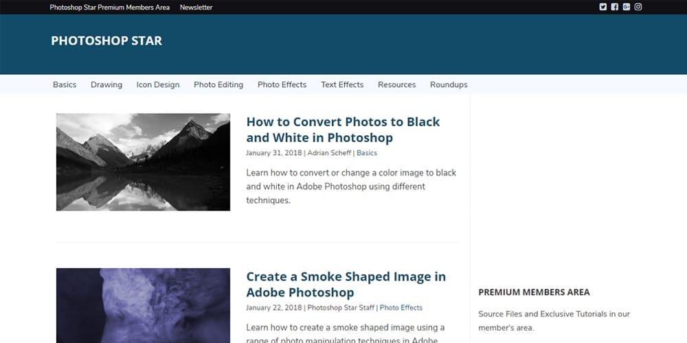 Best Places for Photoshop Tutorials 11 Photoshop Star
