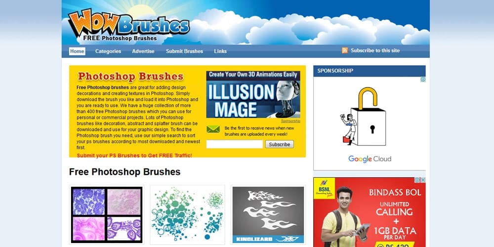 #1 Resources for Free Photoshop Brushes 13 Wow Brushes