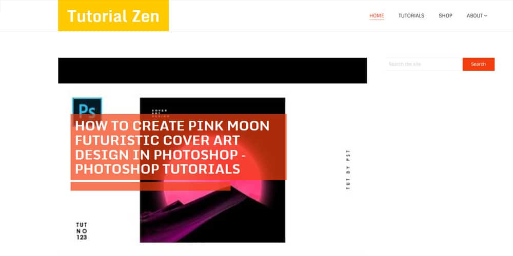 Best Places for Photoshop Tutorials 22 tutorial zen