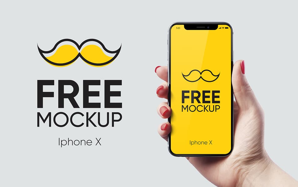 iPhone-X Free Mockup