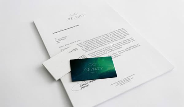 A4 Letterhead and Business Cards Mockup