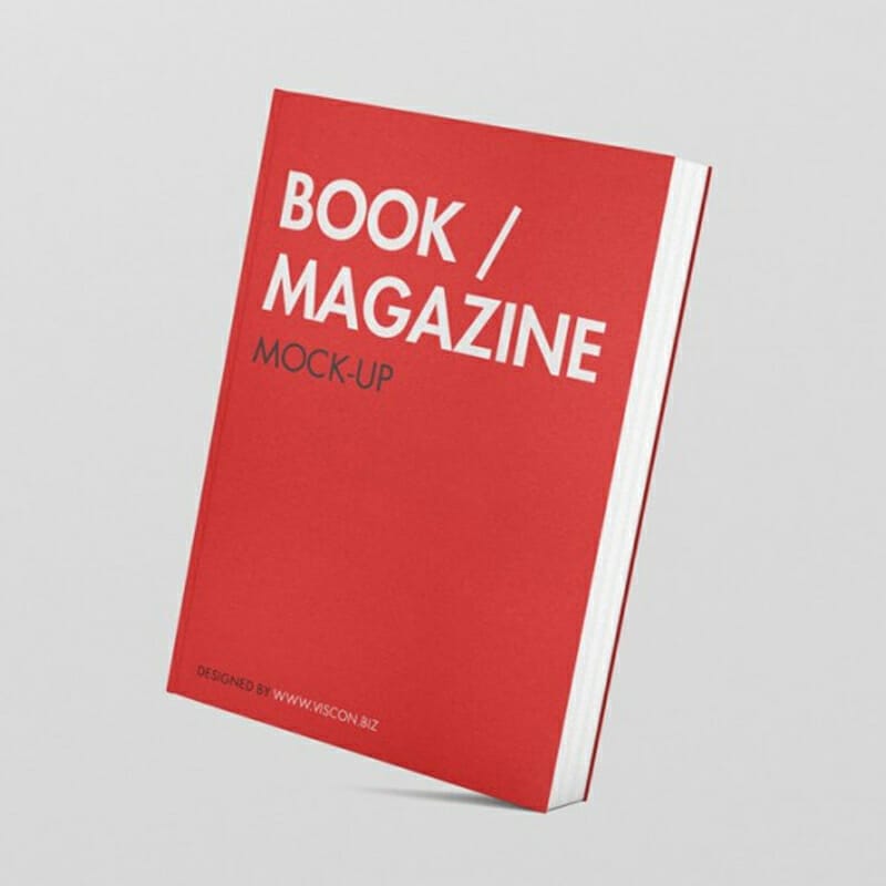Book Magazine Mockup