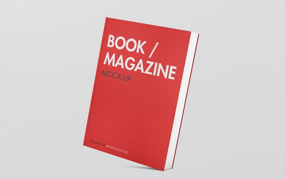 Book Magazine Mockup