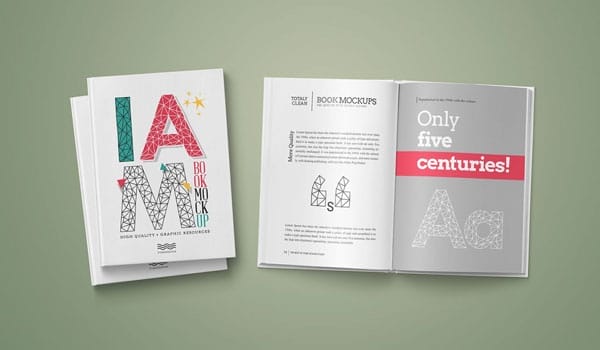 Book Mockup / Hardcover Edition