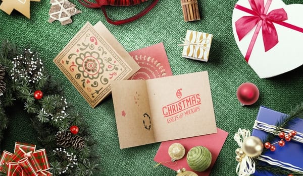 Download 10 Best Free Christmas Card Mockup Templates Css Author