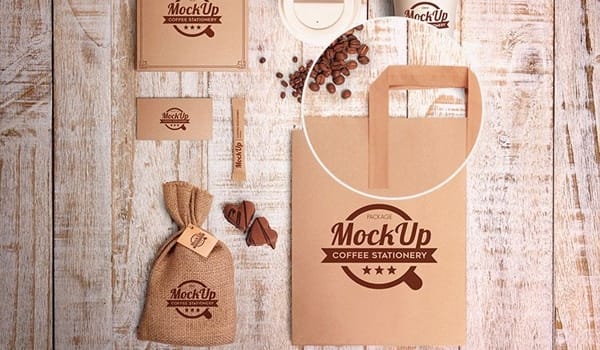 Coffee Stationary Mockup