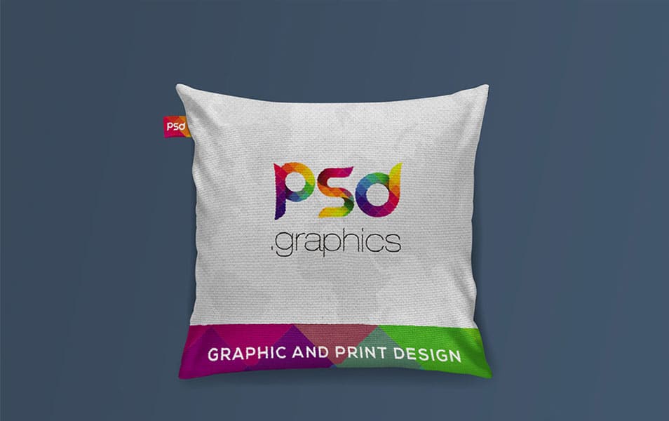 Cushion Mockup Free PSD