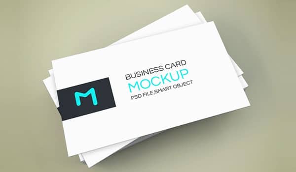 Elegant Business Card Mockup