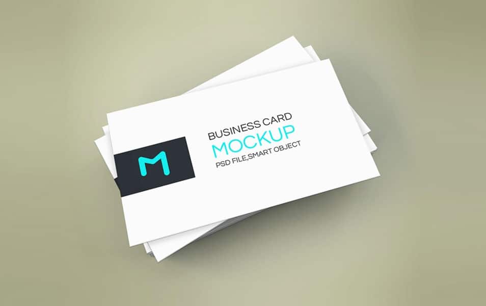 Elegant Business Card Mockup