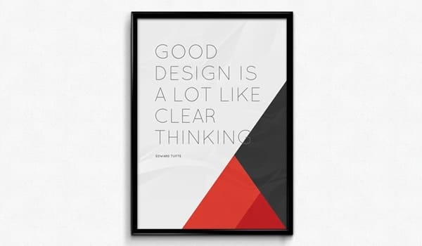 Flyer Poster Frame Mockup