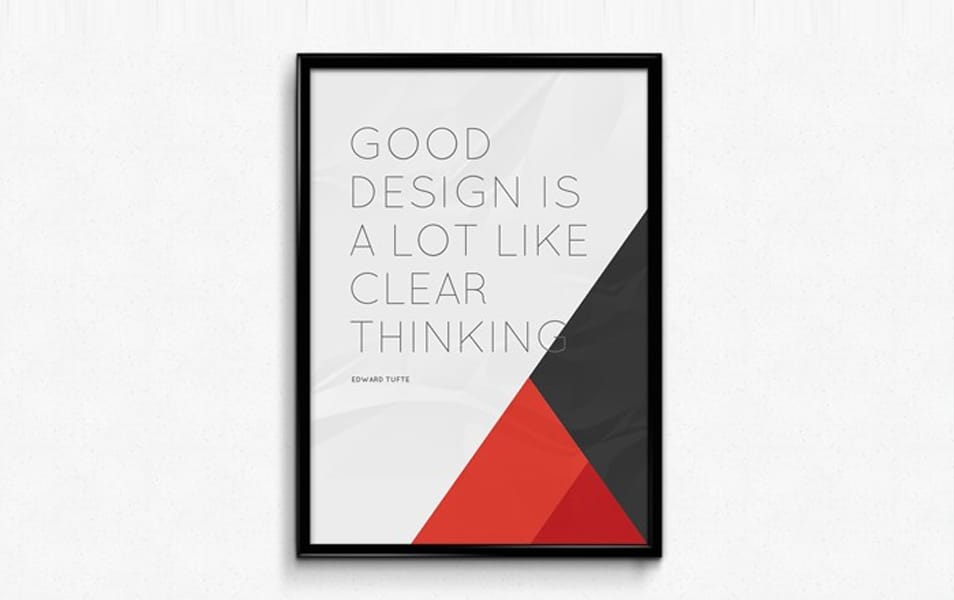 Flyer Poster Frame Mockup