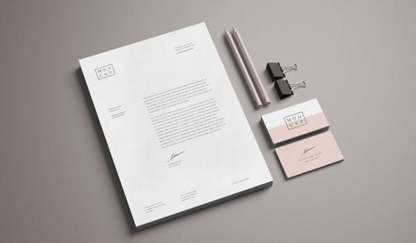 Free Advanced Stationery Mockup