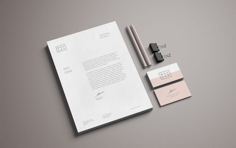 Free Advanced Stationery Mockup
