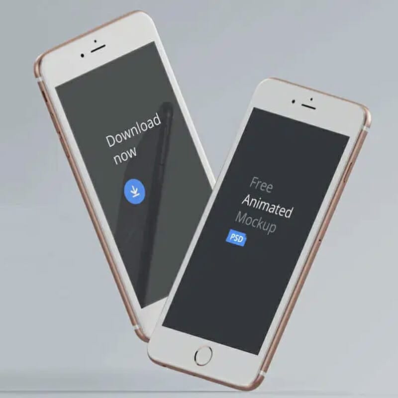 Free Animated iPhone Mockup