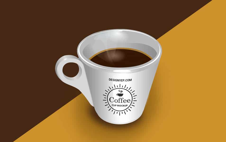Free Coffee Cup Mockup PSD