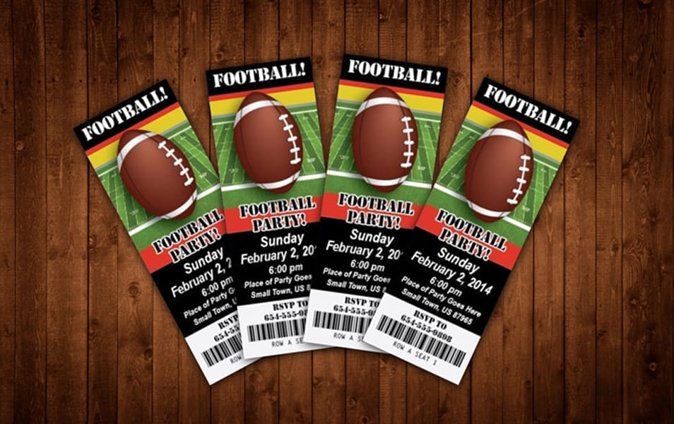 Free Concert Ticket Mockup PSD