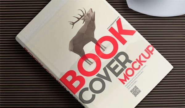 Free Hardcover Book Mockup