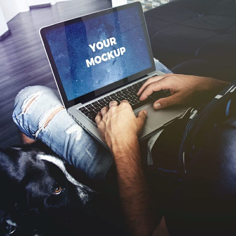 Free Macbook Pro 13-Inch Mockup