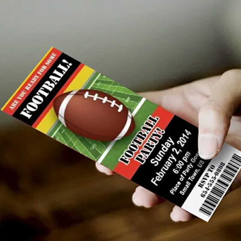 Free PSD Ticket Mockup