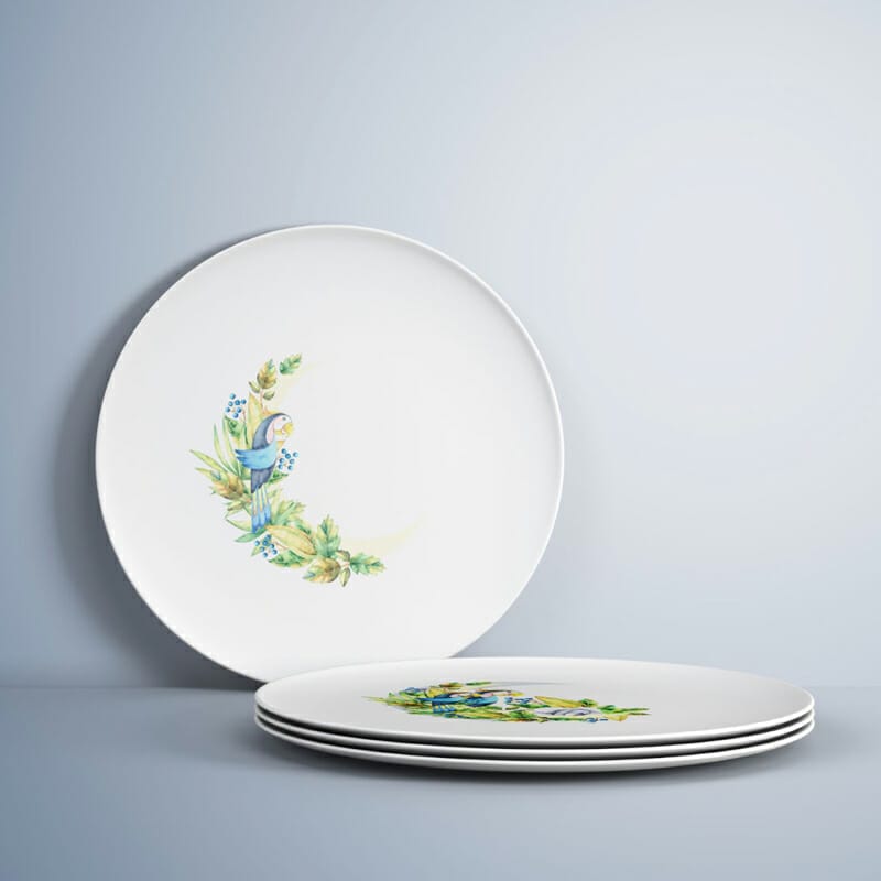 Free Plates Mockup PSD