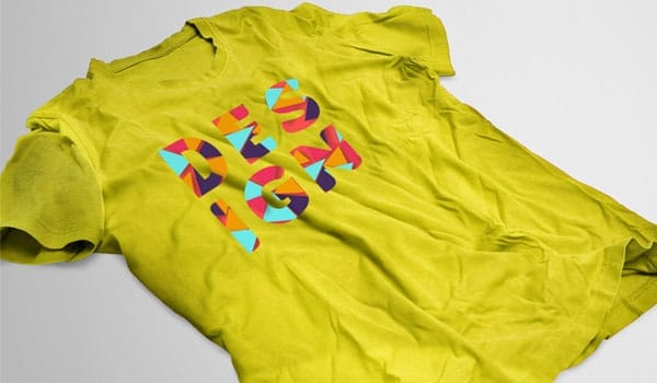 Free T-Shirt PSD Mockup