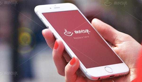 Free iPhone 6 PSD Mockup in London