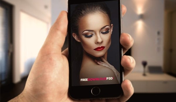 Free iPhone Mockup PSD