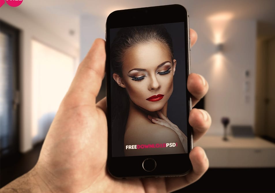 Free iPhone Mockup PSD