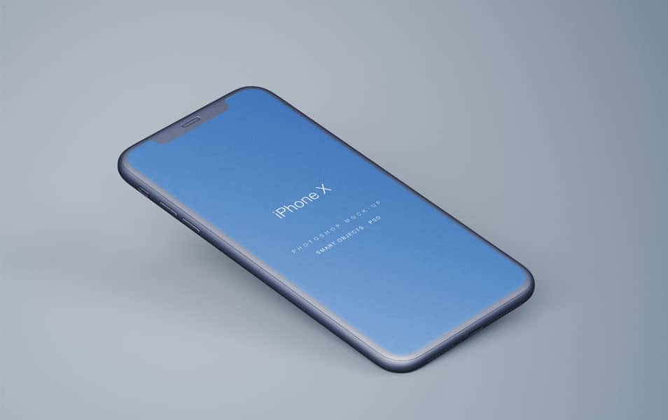 Free iPhone X Mockup PSD