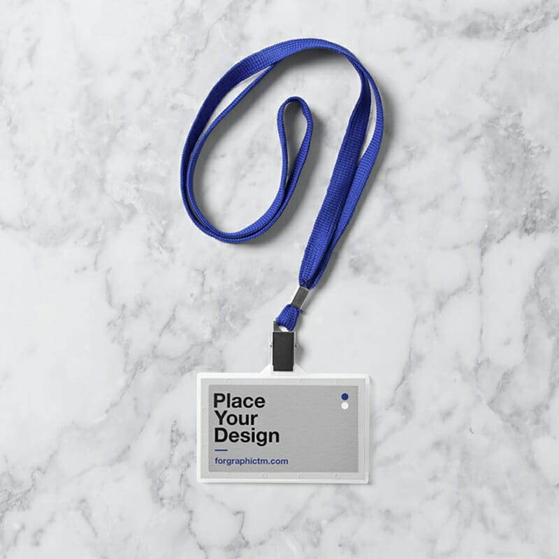 ID Card Holder Mock-Up