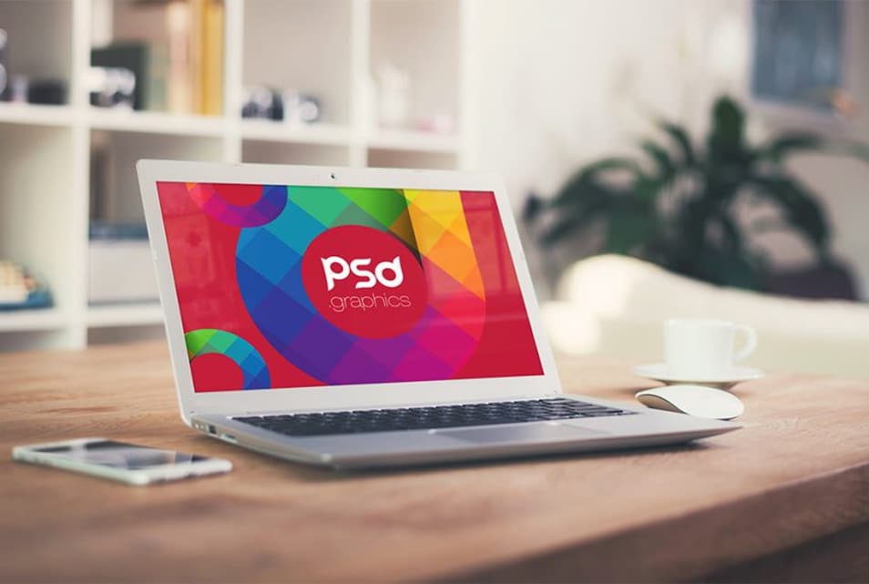 Macbook Air Mockup PSD