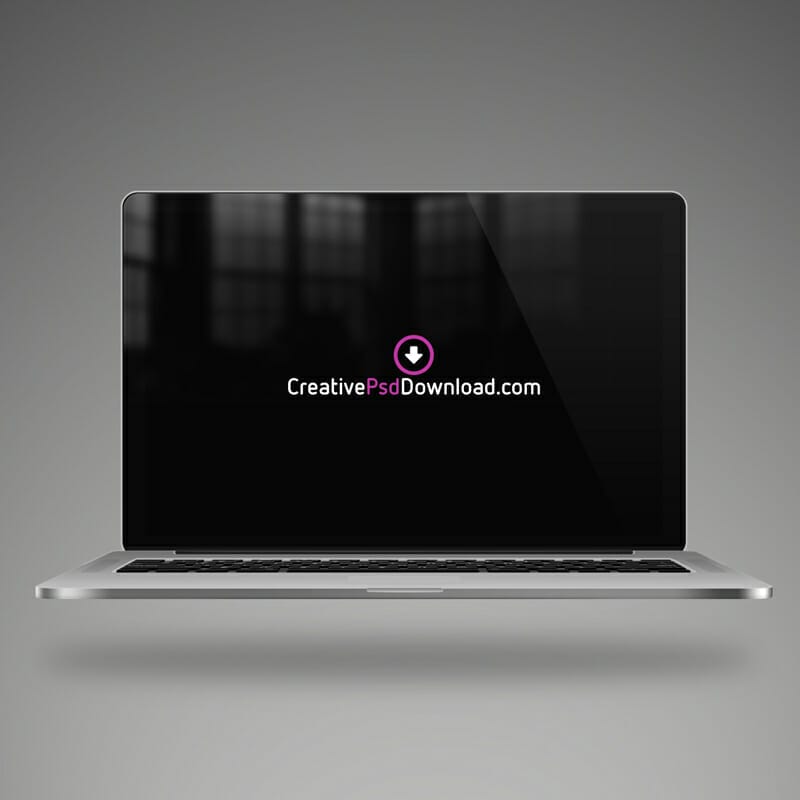Macbook Free PSD Mockup